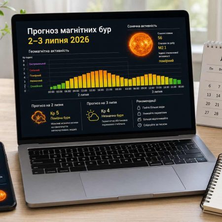 Магнитные бури 2–3 июля 2026: когда будет самый высокий Kp и что важно знать