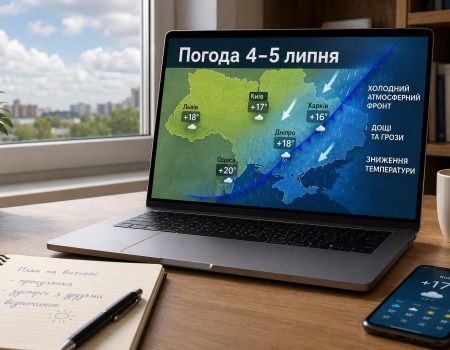 Холодный фронт идет в Украину: какой будет погода 4–5 июля — прогноз по регионам