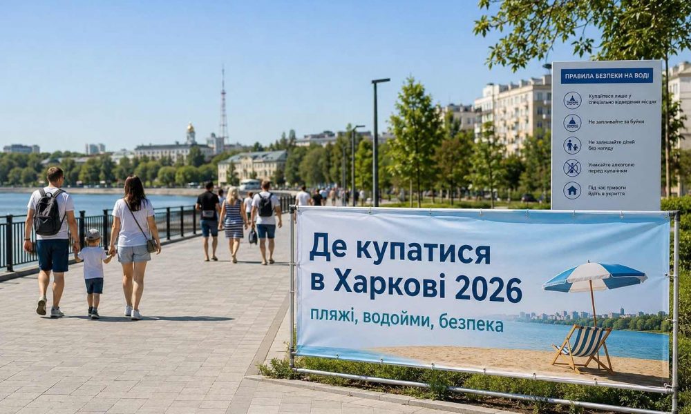 Где купаться в Харькове 2026: открыты ли пляжи и какие места у воды безопаснее