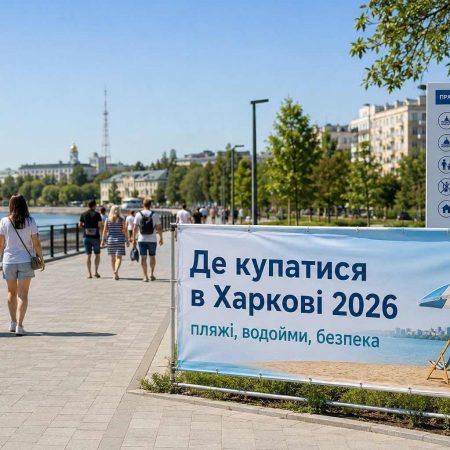 Где купаться в Харькове 2026: открыты ли пляжи и какие места у воды безопаснее