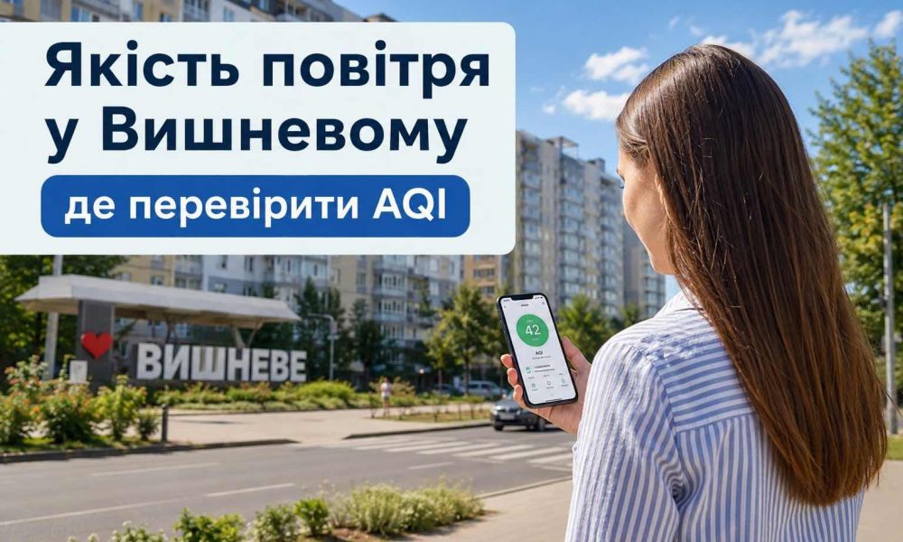 Качество воздуха в Вишневом резко меняется: что важно знать жителям и где проверить актуальные данные