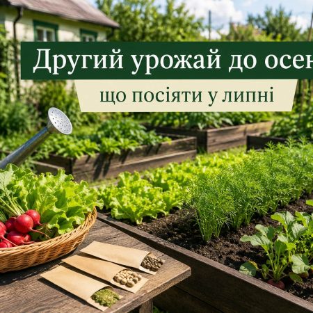 Второй урожай до осени: какие овощи и зелень еще можно посеять в июле 2026