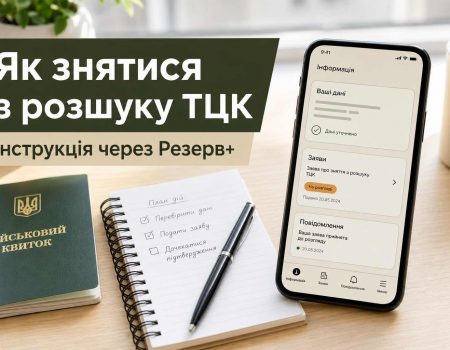 Розыск ТЦК в Резерв+: что делать, как убрать статус и когда платить штраф