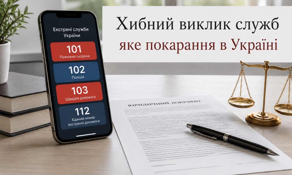 Какое наказание грозит за ложный вызов экстренных служб в Украине: штрафы и ответственность