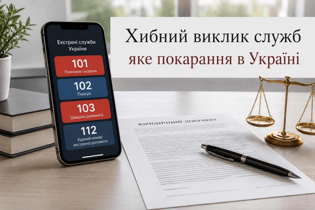 Какое наказание грозит за ложный вызов экстренных служб в Украине: штрафы и ответственность Какое наказание грозит за ложный вызов экстренных служб в Украине: штрафы и ответственность