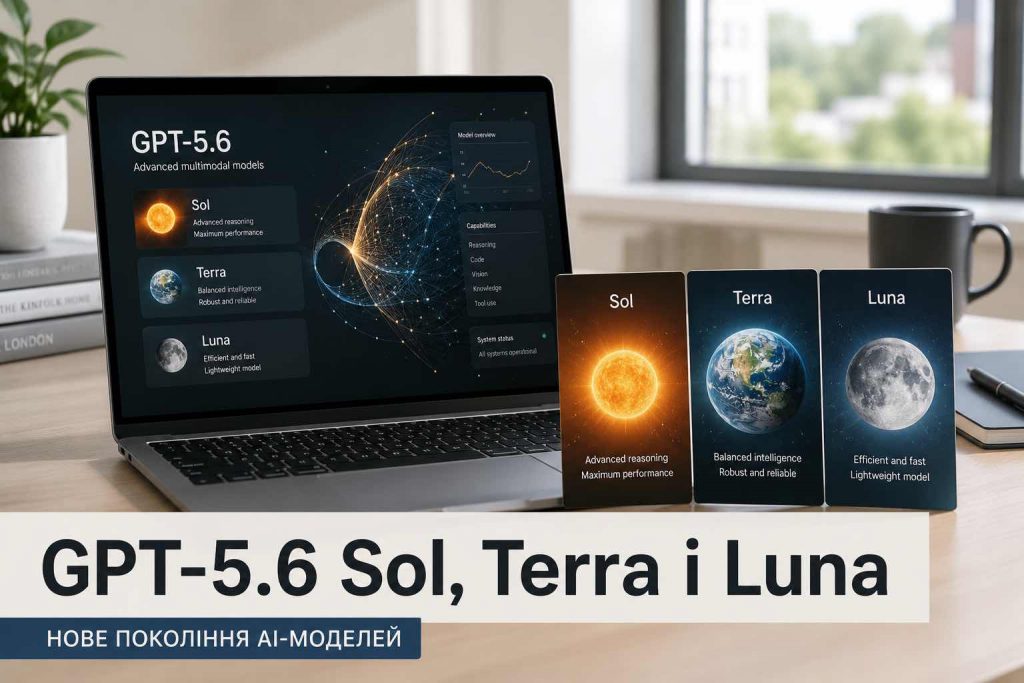 GPT-5.6 Sol, Terra и Luna: что изменит новый запуск OpenAI и кому дадут доступ первым GPT-5.6 Sol, Terra и Luna: что изменит новый запуск OpenAI и кому дадут доступ первым