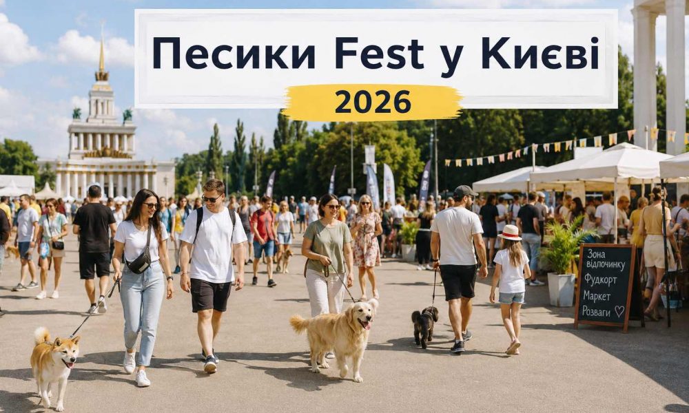 Куда пойти с собакой в Киеве 15 августа: программа Песики Fest и цены на билеты