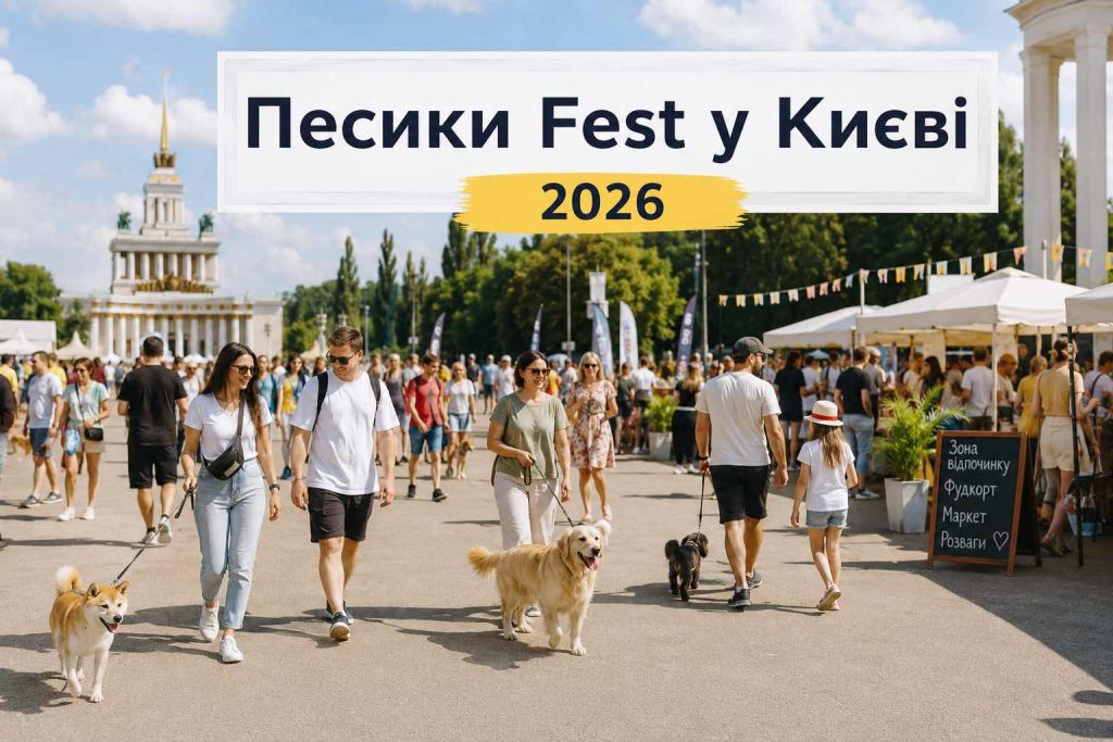 Куда пойти с собакой в Киеве 15 августа: программа Песики Fest и цены на билеты
