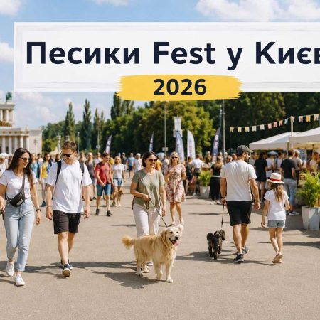 Куда пойти с собакой в Киеве 15 августа: программа Песики Fest и цены на билеты