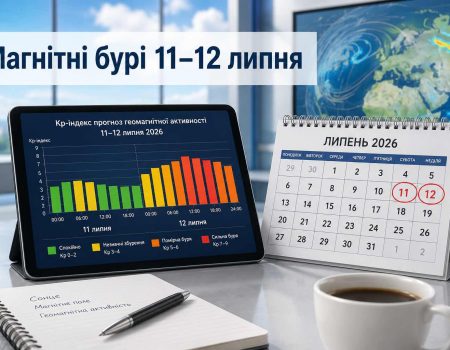 Прогноз магнитных бурь на выходные: когда ждать самый высокий Kp 11–12 июля