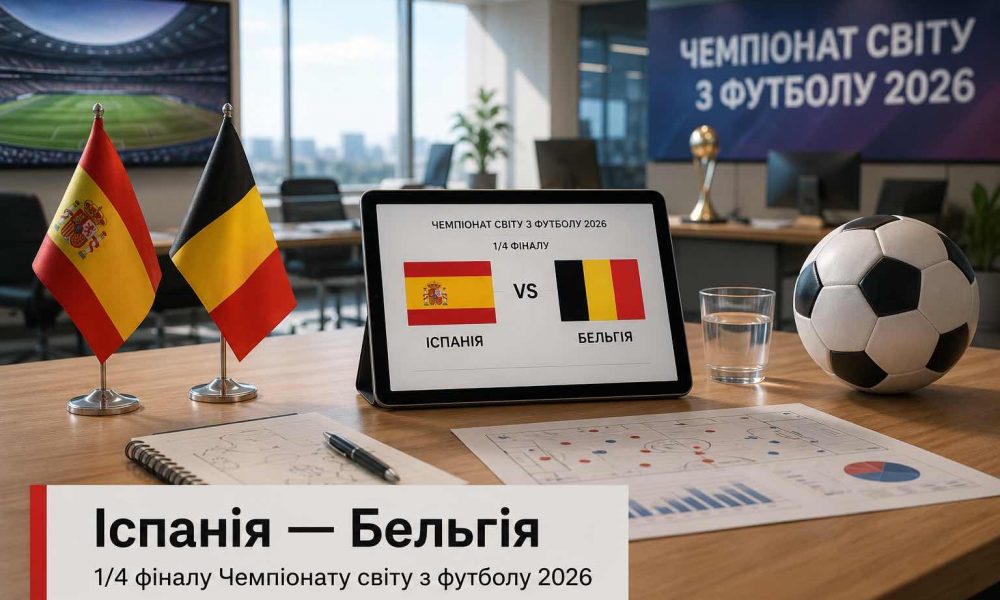 Испания — Бельгия 10 июля: где смотреть 1/4 финала ЧМ-2026 в Украине и кто фаворит