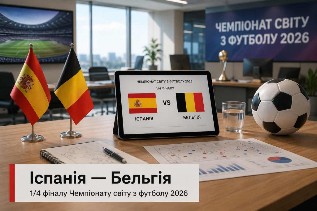 Испания — Бельгия 10 июля: где смотреть 1/4 финала ЧМ-2026 в Украине и кто фаворит