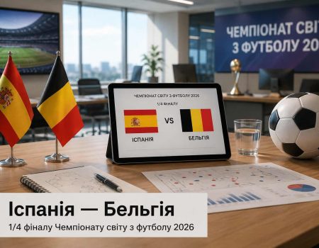 Испания — Бельгия 10 июля: где смотреть 1/4 финала ЧМ-2026 в Украине и кто фаворит