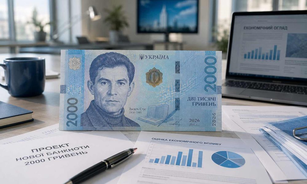 2000 гривен с Василием Стусом: когда новая купюра появится в кошельках украинцев
