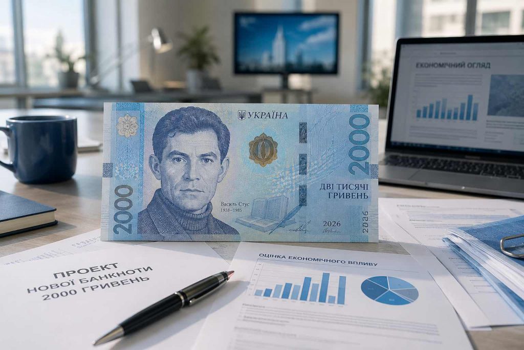 2000 гривен с Василием Стусом: когда новая купюра появится в кошельках украинцев
