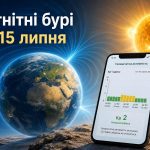 Магнитные бури 14–15 июля 2026: точный Kp по часам и время главного пика