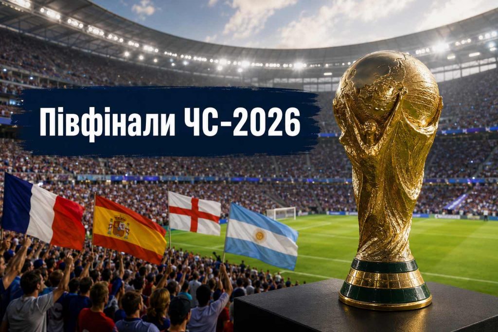 Пары 1/2 финала ЧМ-2026 определены: расписание, коэффициенты и трансляции в Украине