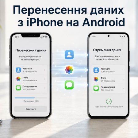 Как перенести данные с iPhone на Android: пошаговая инструкция без потери файлов