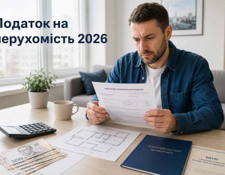 Налог на недвижимость 2026: сколько стоит лишний квадратный метр и кому начислят 25 тысяч гривен