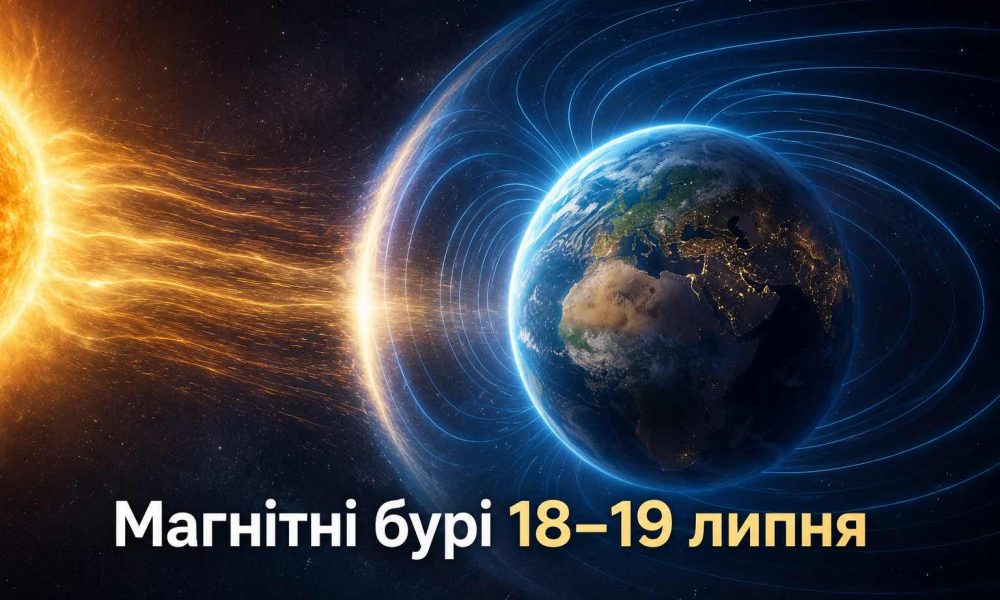 Магнитные бури 18–19 июля: названы самые активные часы для Украины