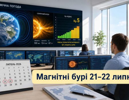Магнитная буря накроет Землю 21-22 июля: когда Kp достигнет 5 баллов