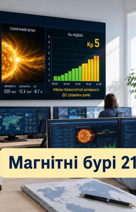 Магнитная буря накроет Землю 21-22 июля: когда Kp достигнет 5 баллов