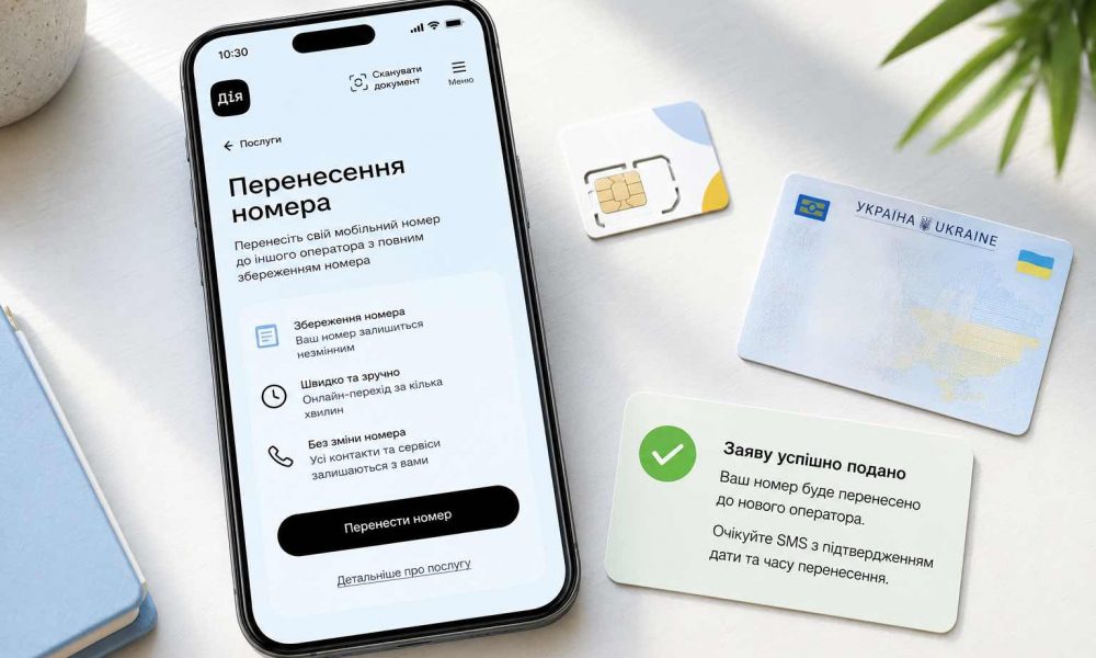 Как перейти на lifecell через «Дію» без смены номера: документы, сроки и инструкция