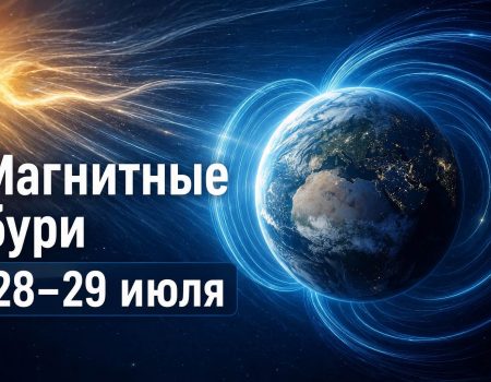 Магнитная буря 28 и 29 июля: когда ожидается пик и каким будет индекс Kp