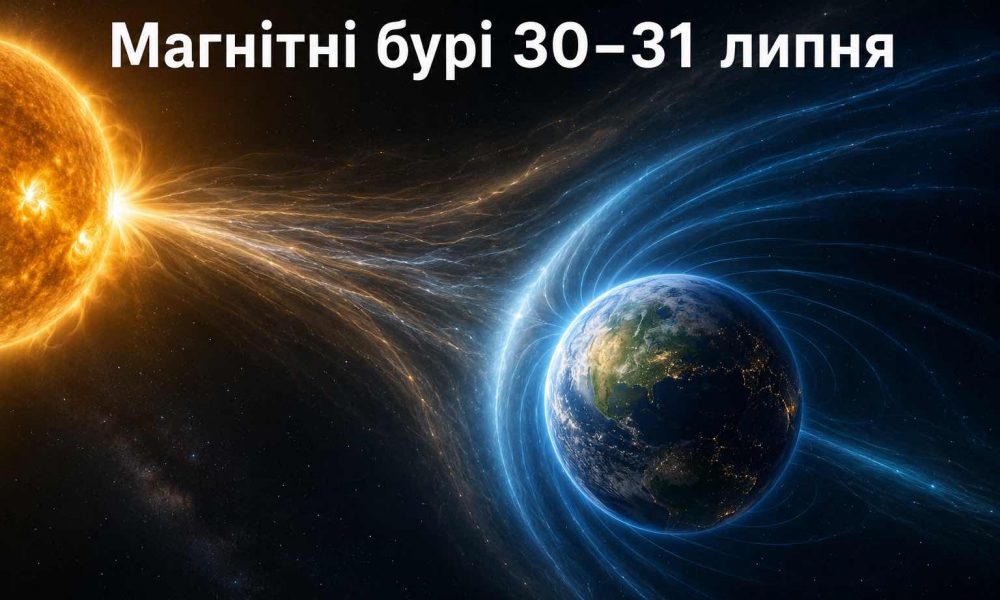 Магнитные бури 30–31 июля: Kp поднимется до 4,33 — названы пиковые часы