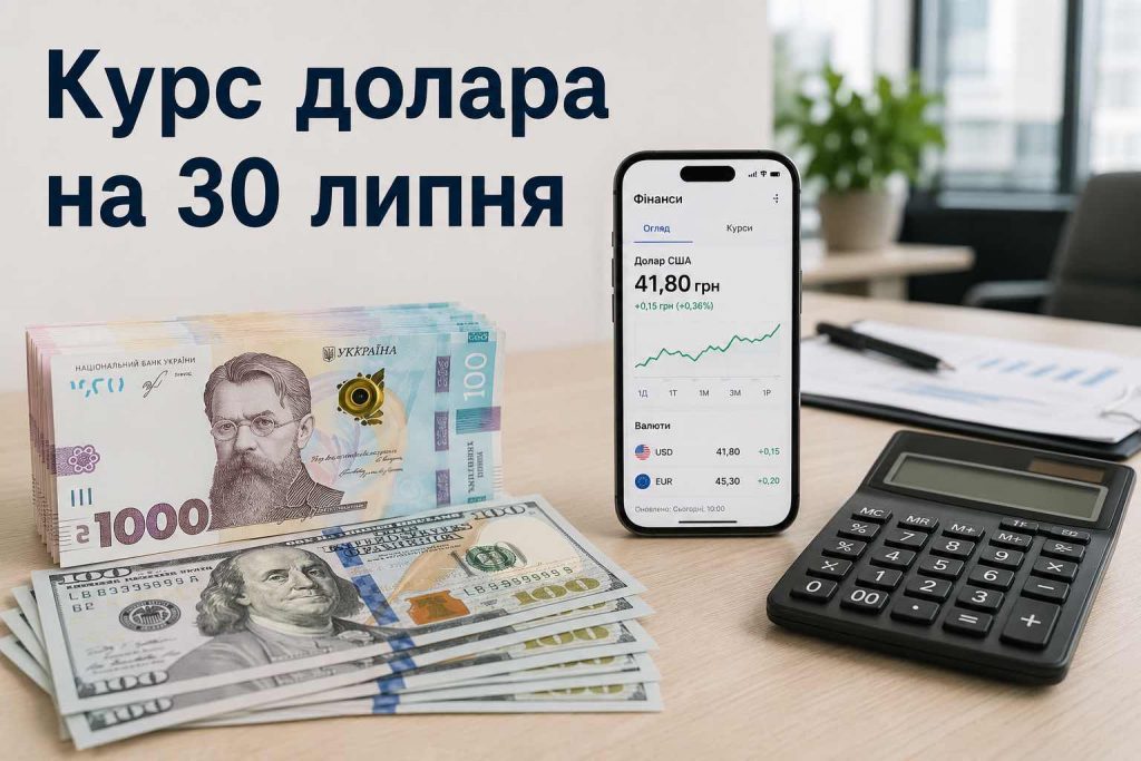 НБУ укрепил гривну: официальный курс доллара и евро на 30 июля