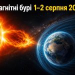 Магнитные бури в начале августа: опасные часы 1–2 августа и свежий прогноз Kp