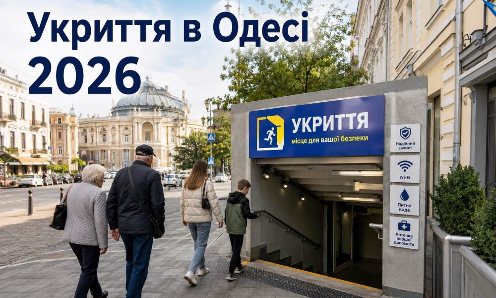 Где найти укрытие в Одессе в 2026 году: карта, адреса и правила во время тревоги