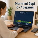 Магнитные бури 6–7 августа 2026: свежий прогноз Kp и часы максимальной активности