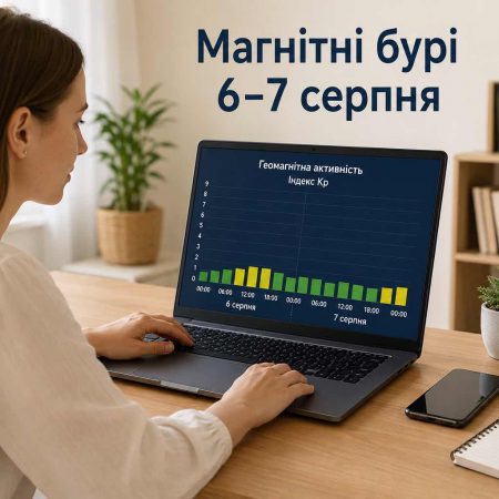 Магнитные бури 6–7 августа 2026: свежий прогноз Kp и часы максимальной активности