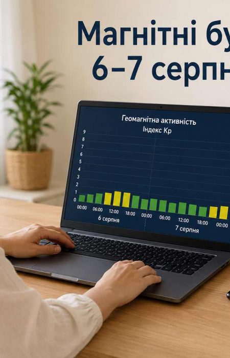 Магнитные бури 6–7 августа 2026: свежий прогноз Kp и часы максимальной активности