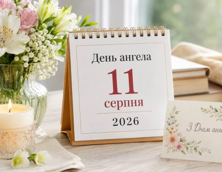 День ангела 11 августа 2026: кто отмечает именины по новому календарю и как красиво поздравить