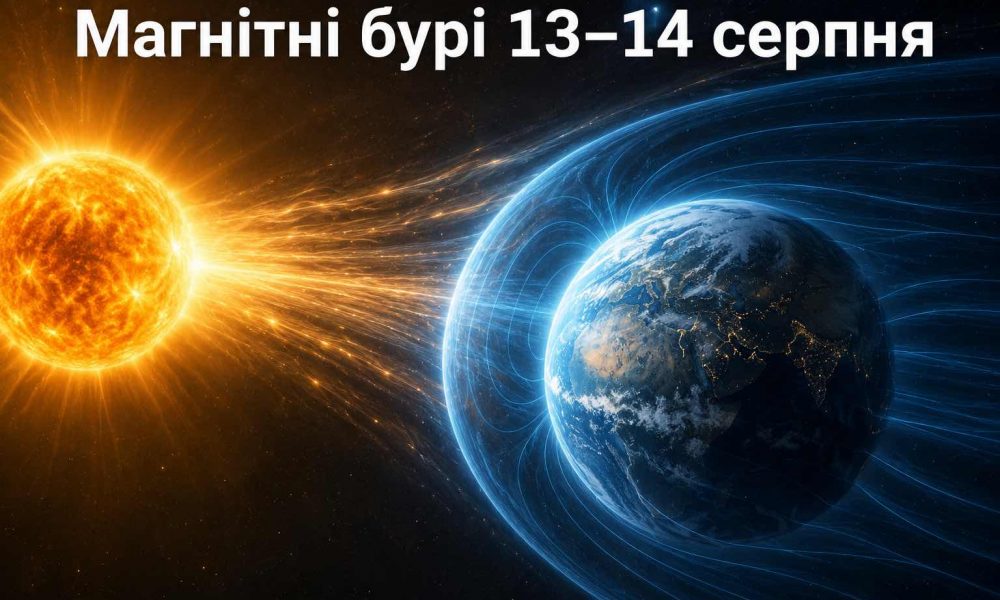 Магнитные бури 13–14 августа 2026: какой будет солнечная активность и когда ждать пик