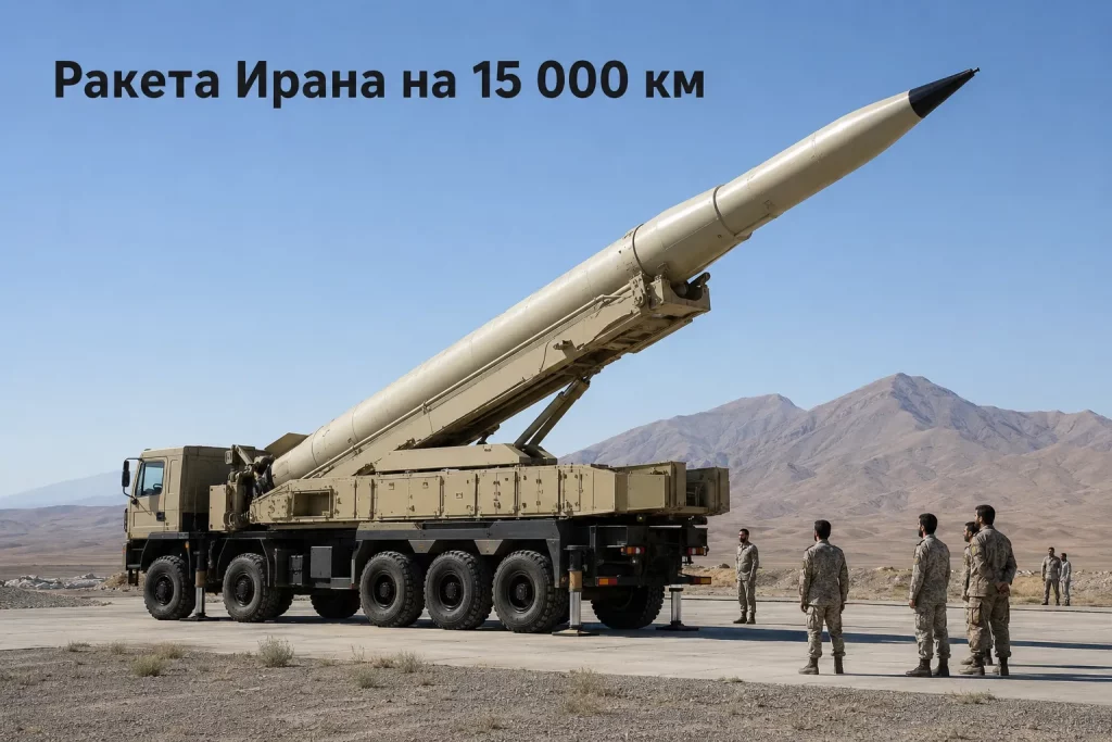 Иран создает межконтинентальную ракету на 15 000 км: сможет ли она достать США Иран создает межконтинентальную ракету на 15 000 км: сможет ли она достать США