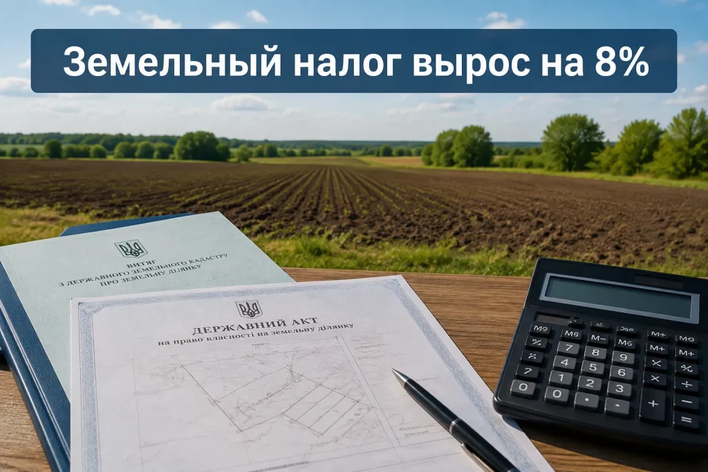 Земельный налог вырастет на 8%: кто заплатит больше Земельный налог вырастет на 8%: кто заплатит больше