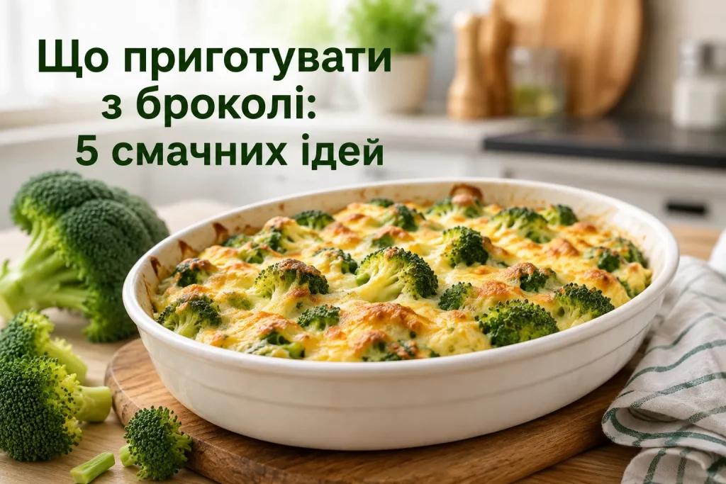 Что приготовить из брокколи: 5 лучших блюд с пошаговыми рецептами