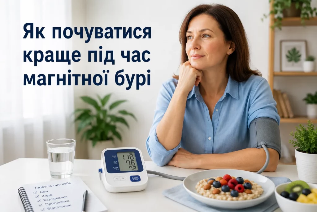 человек измеряет давление дома