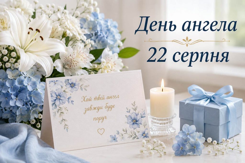 День ангела 22 августа 2026: кого поздравлять и что красиво пожелать именинникам