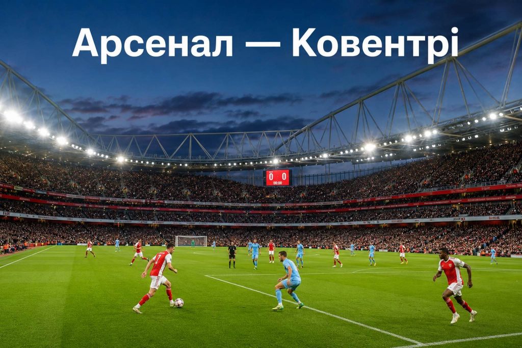 АПЛ стартует 21 августа: во сколько «Арсенал» — «Ковентри» и где смотреть матч онлайн в Украине