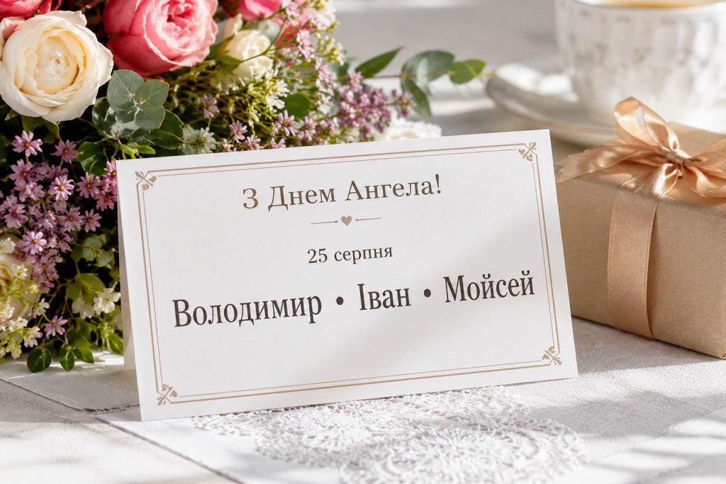 День ангела 25 августа: кто отмечает именины по новому календарю и как поздравить
