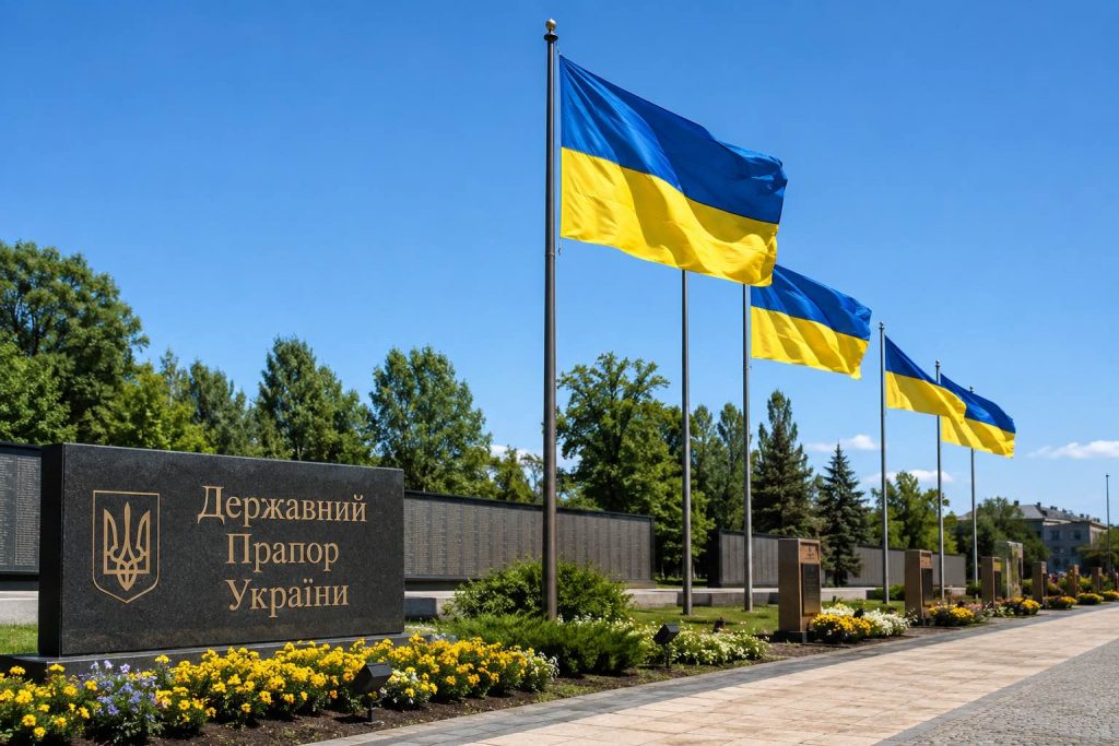 Старые флаги Украины будут «хоронить»: как пройдет специальная церемония и что изменится