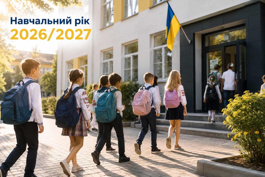 Школа с 1 сентября 2026 года: когда каникулы и как будут учиться дети в Украине