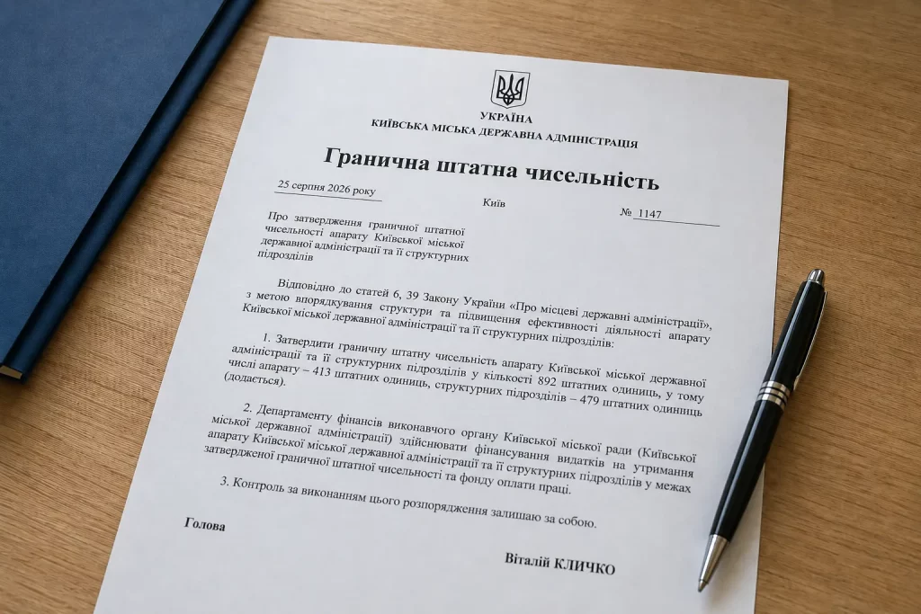 распоряжение Херсонской ОВА №372 от 25 августа 2026 года