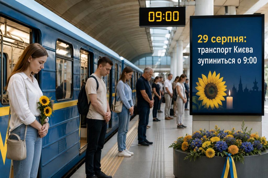 Метро и транспорт Киева остановятся 29 августа: почему приостановят движение и сколько это продлится