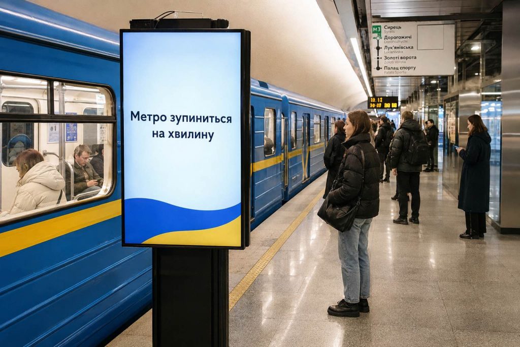 Метро и транспорт Киева остановятся 29 августа: почему приостановят движение и сколько это продлится