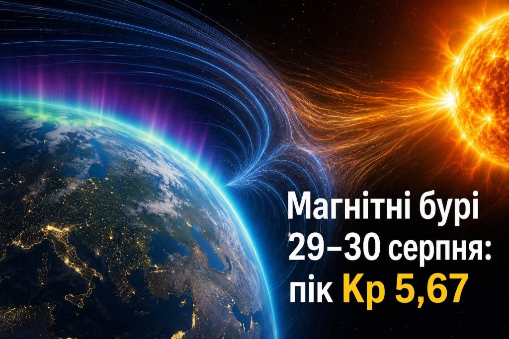 Магнитные бури 29 и 30 августа 2026: точный прогноз Kp и время самого опасного пика Магнитные бури 29 и 30 августа 2026: точный прогноз Kp и время самого опасного пика